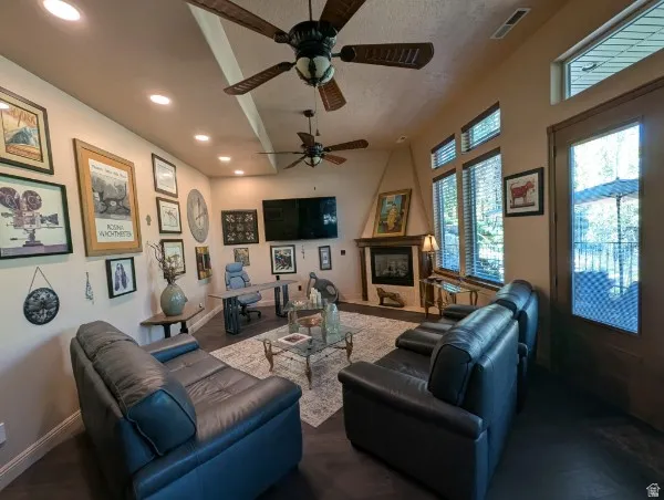 Recessed lighting and ceiling fans