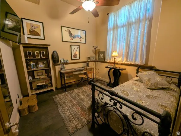 Charming basement bedroom