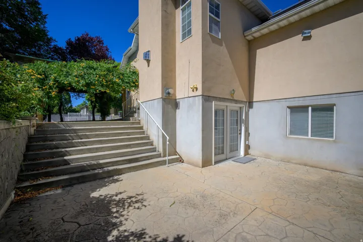 Basement entrance