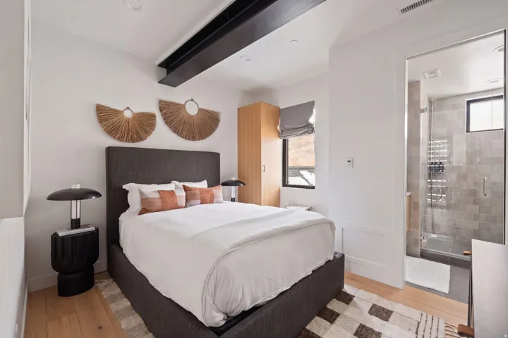 Hardwood-style flooring throughout