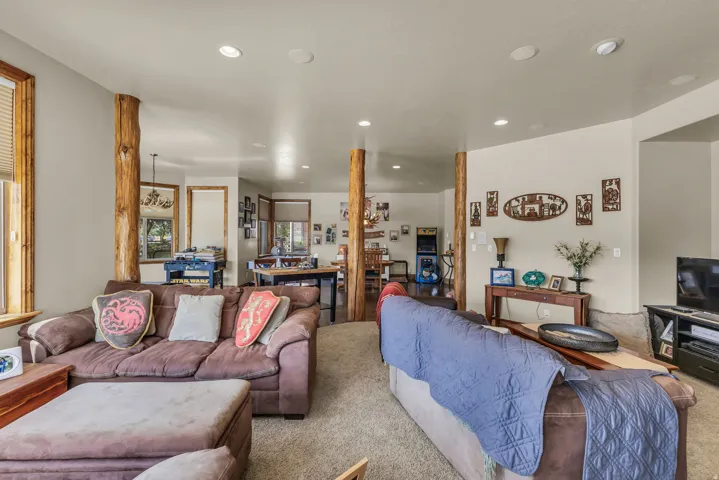 Downstairs Living Room looking to dining area
