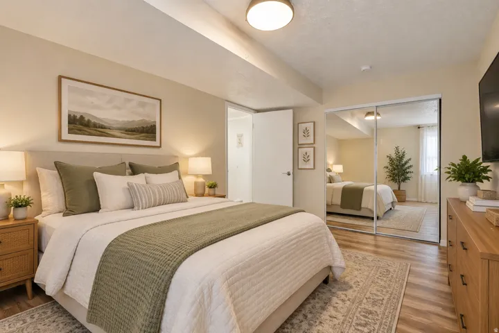 Primary Bedroom (Virtually Staged)