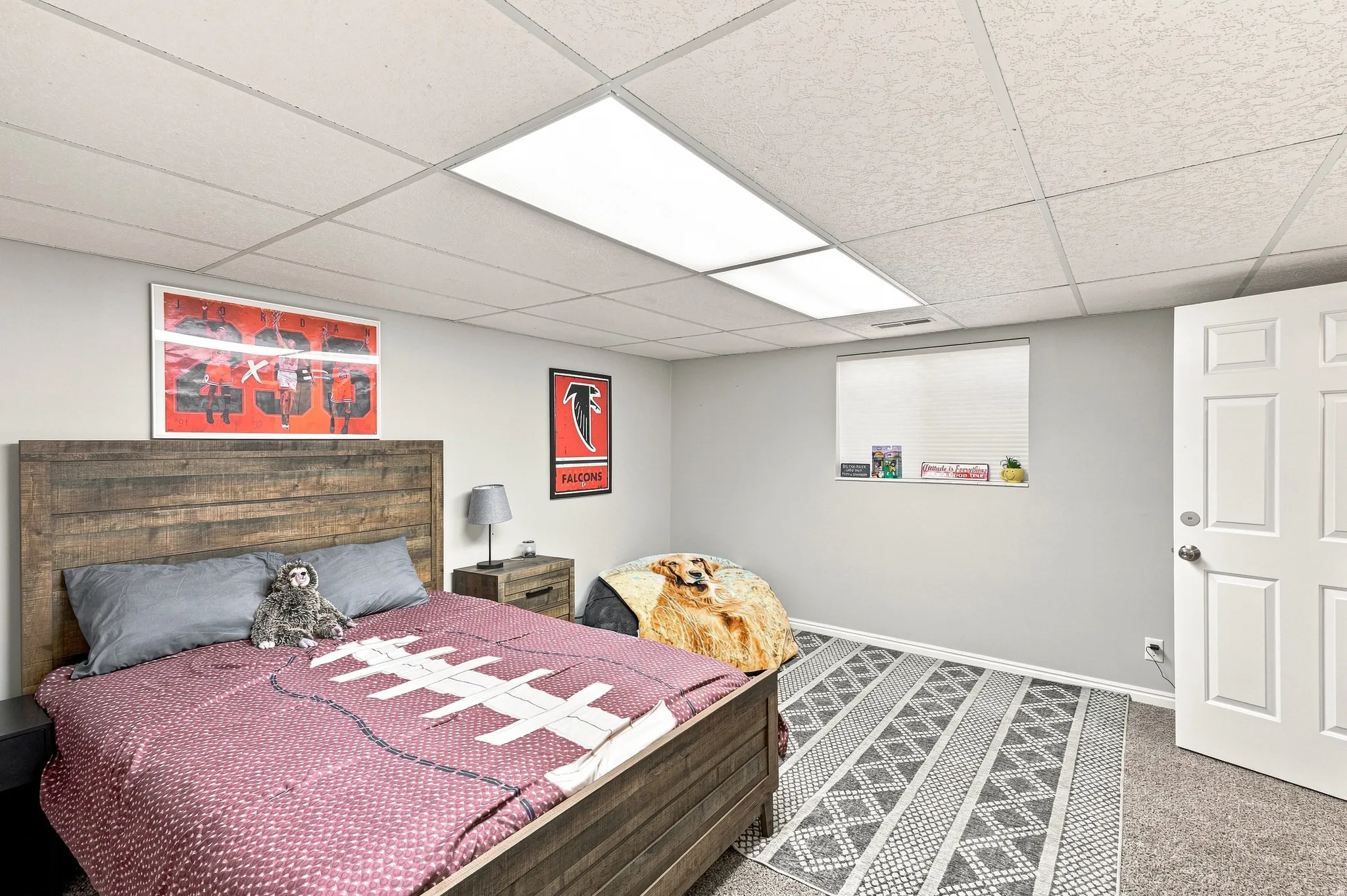 Massive Basement Bedroom