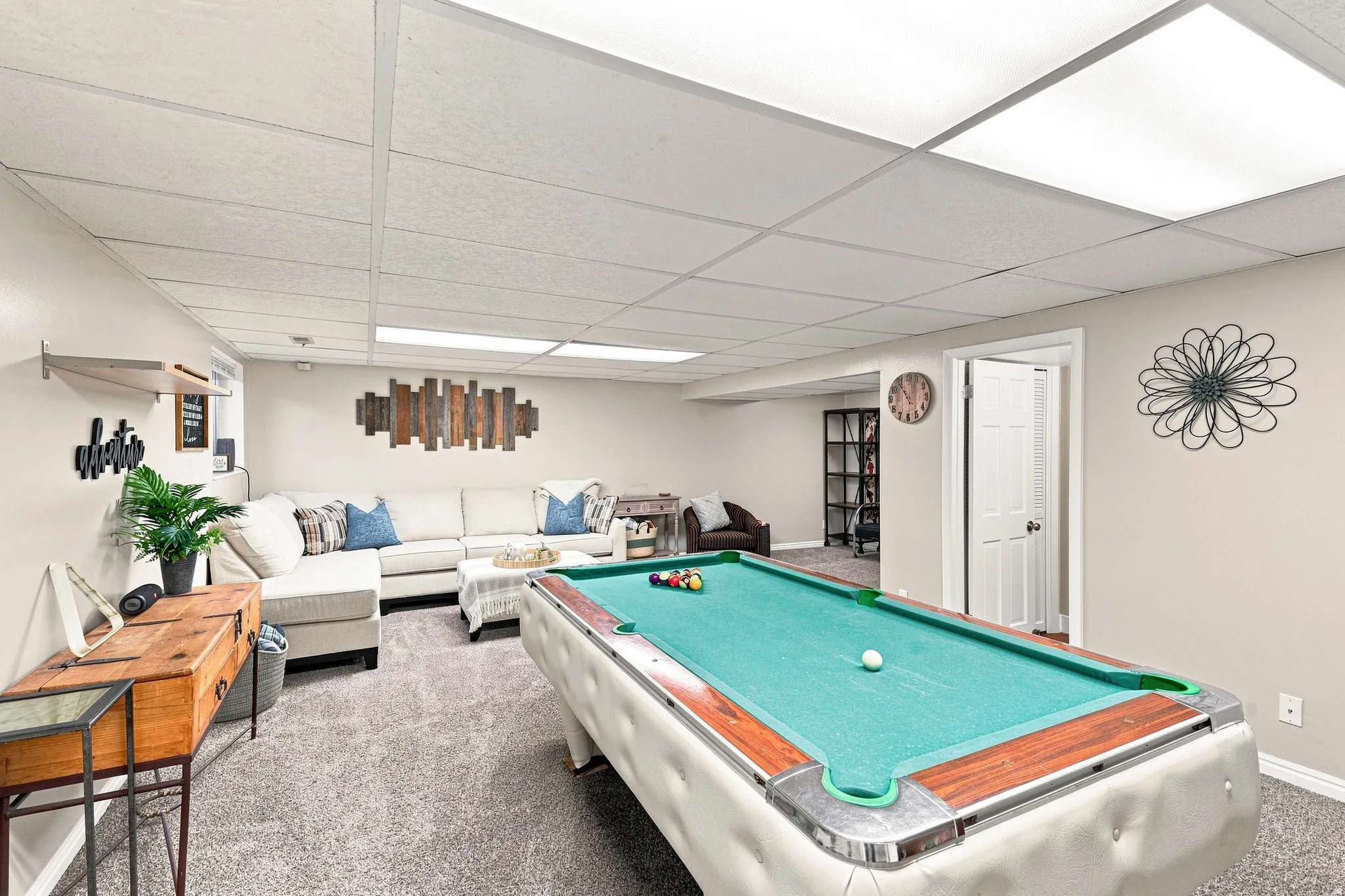 GATHER HERE! This Basement is Fantastic!