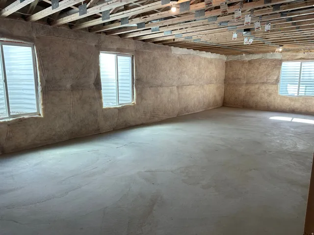 Unfinished basement
