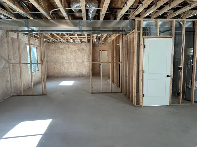 Unfinished basement