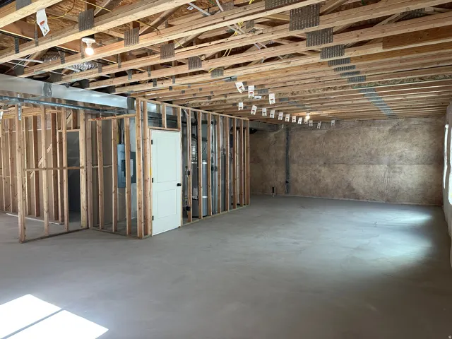 Unfinished basement
