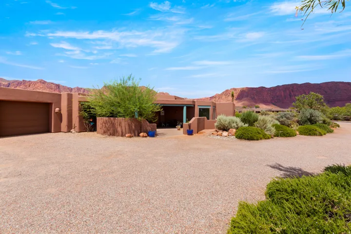 Southwestern-style architecture with stucco exterior