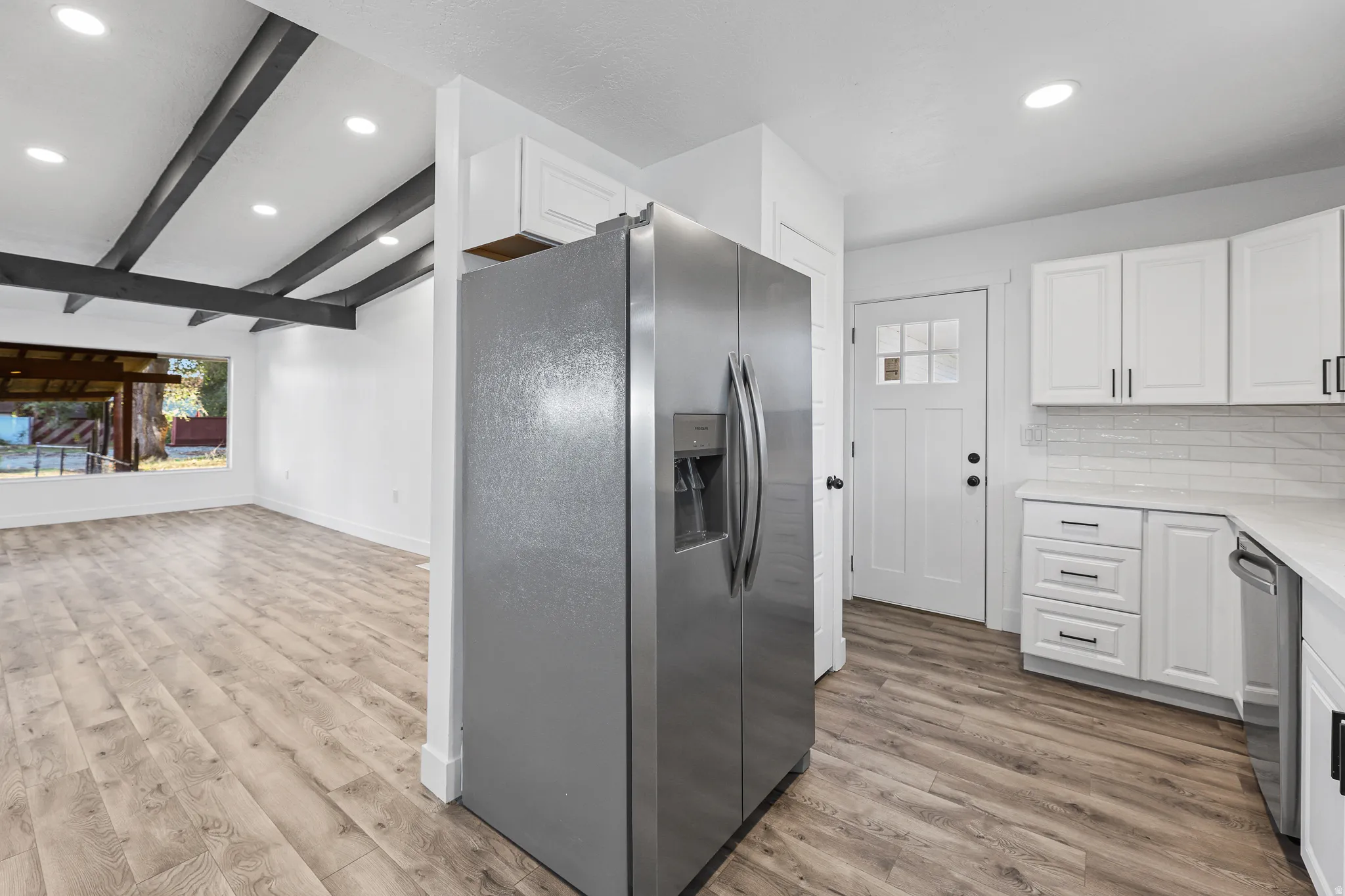 Stainless Refrigerator Included