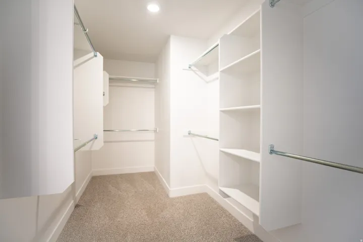 Primary walk-in closet