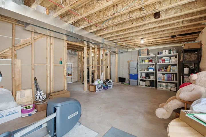 Unfinished basement
