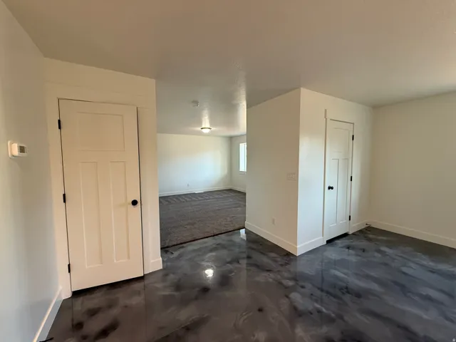 Modern flooring with a polished finish