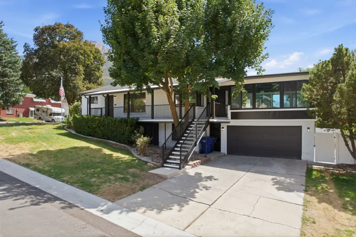 Mid-century modern structure with a classic charm