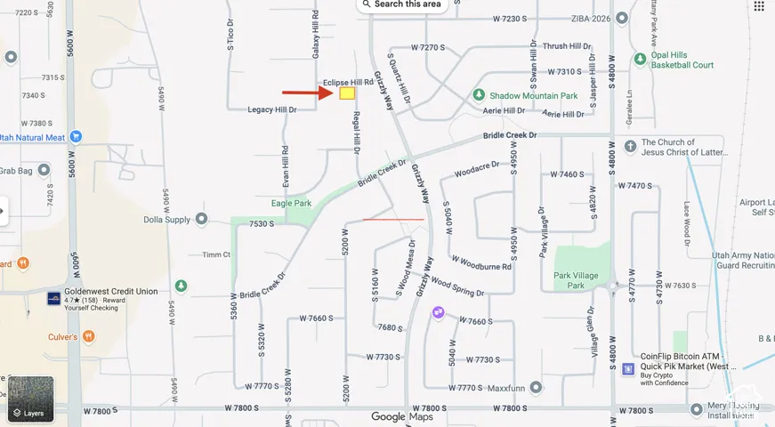 Local Map. Illustrating the geographic location of the property within a municipal area