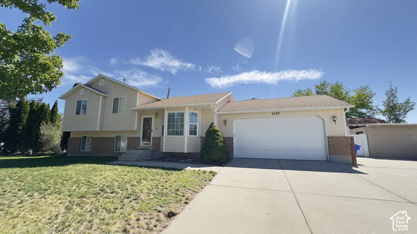 Front Exterior with Attached Garage