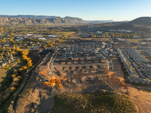 Expansive community development featuring prepared lots, paved streets, and established residences