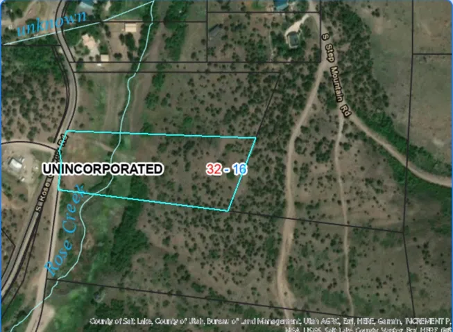 Assessor's Parcel Map. Indicating the parcel boundaries, roads, and waterways associated with the property