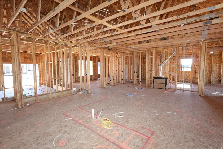 Large Living Space with gas fireplace