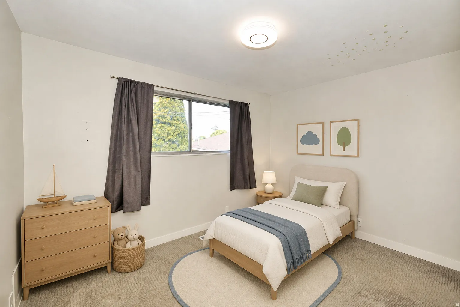 Side A second upstairs bedroom
