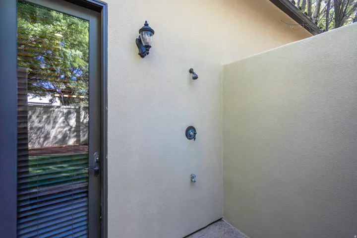Outdoor shower