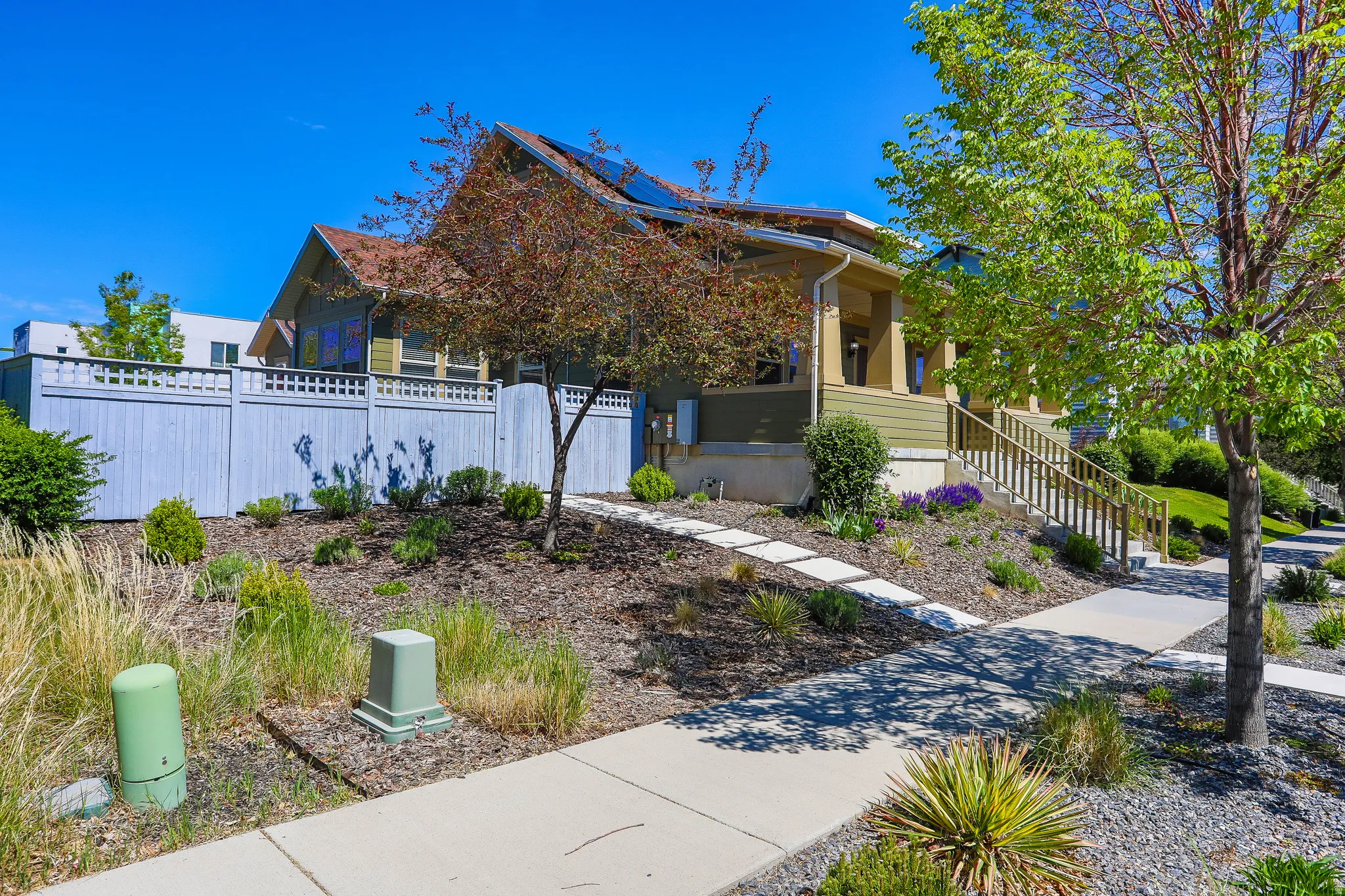 Low maintenance landscaping so you can spend your weekends doing things you actually *want* to do.