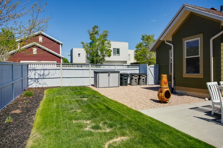 With the easy addition of a gate, that gravel area can be used for RV or Trailer storage.