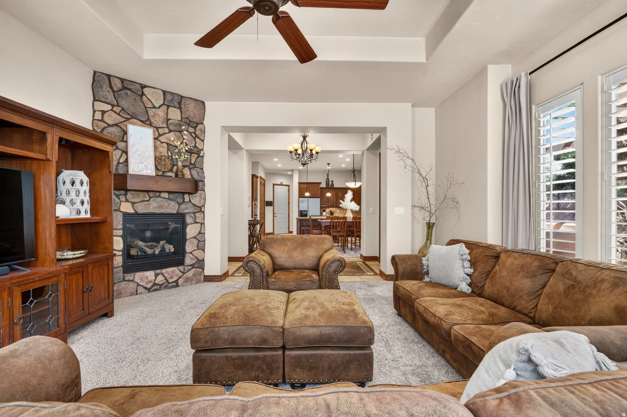 Large space for entertaining