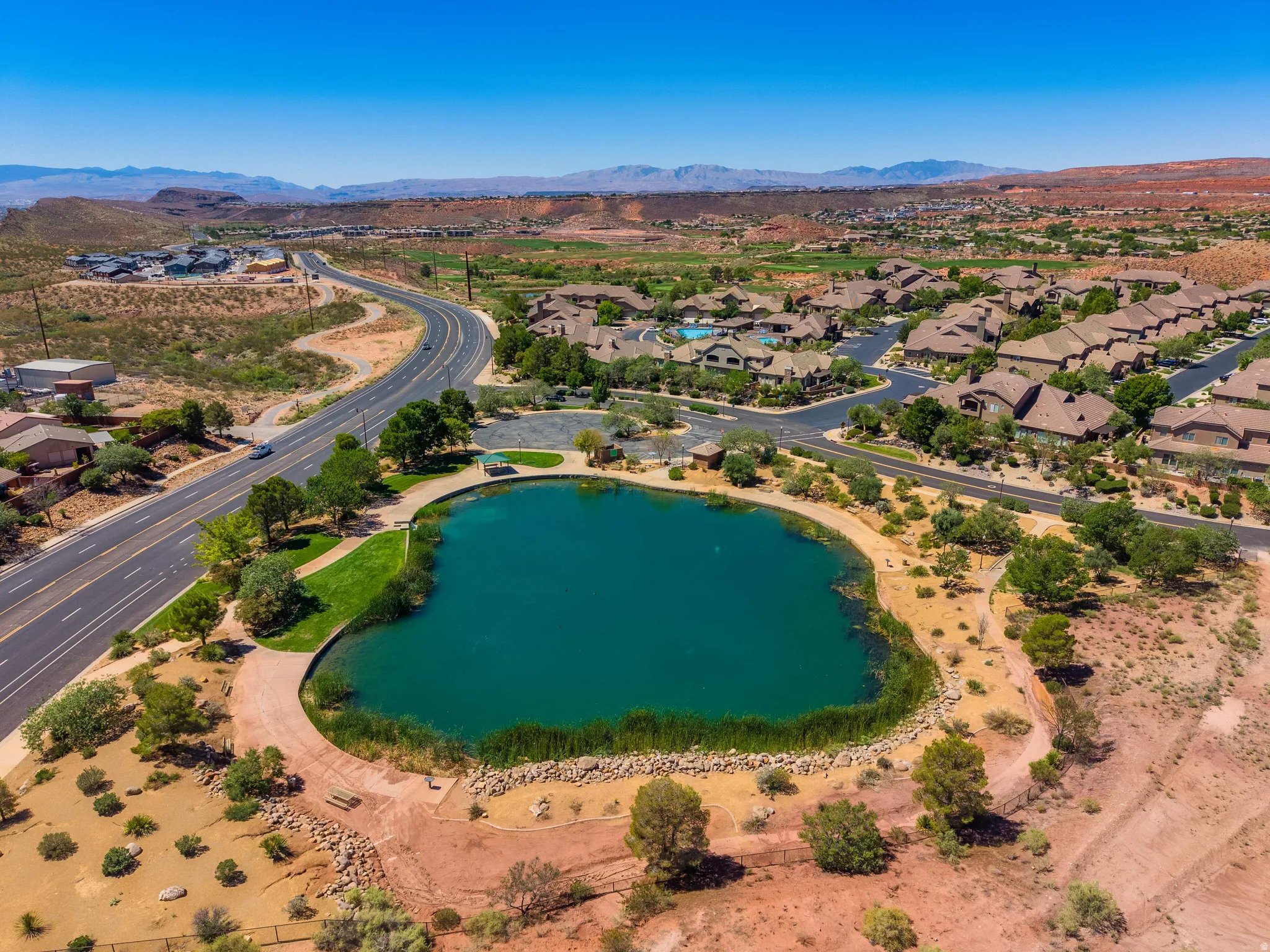 Razor Ridge Park with fishing pond located within a 1-2 minute walk from the property