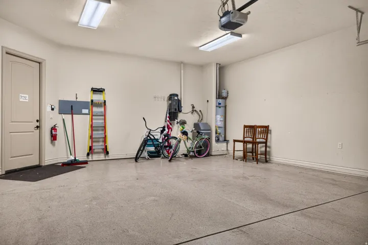 Extended length and height; garage height is 9 feet tall