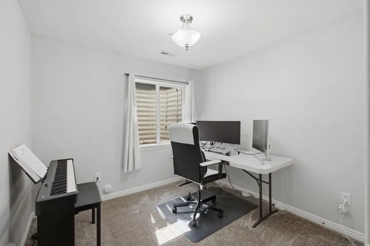 Basement bedroom