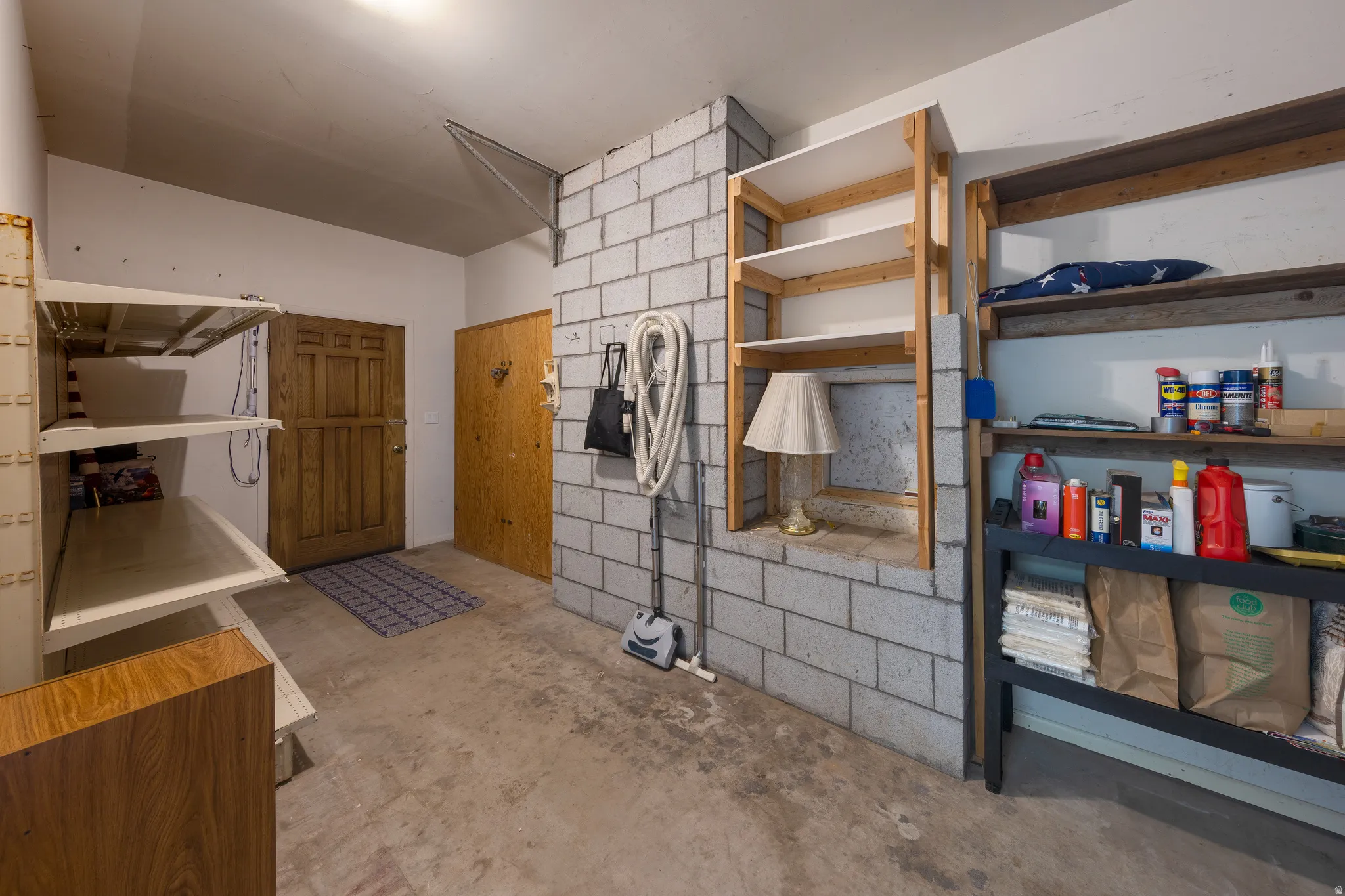 Storage room off of office