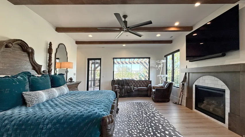 Primary suite with private Patio