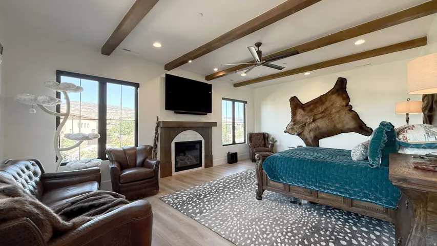 Primary suite with private Patio
