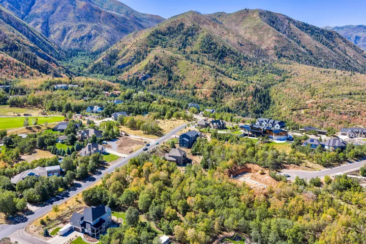 Mountain valley setting