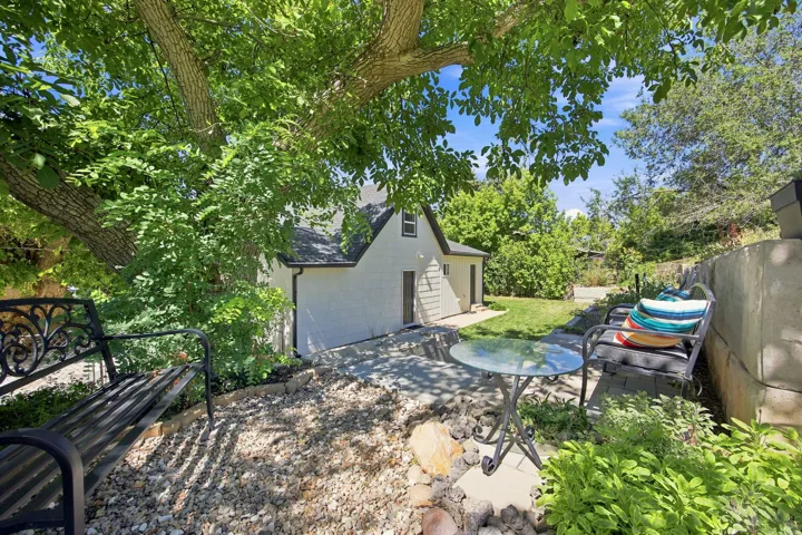 Shaded, Second Patio