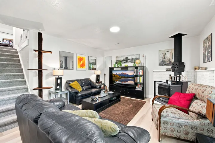Spacious Family Room w/Wood-Burning Stove