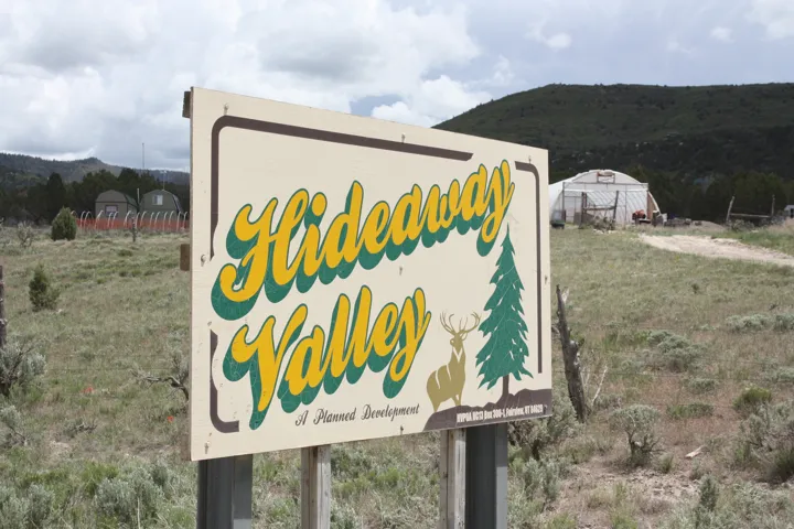 Hideaway Valley Sign