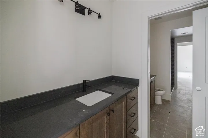 Basement Jack & Jill Bathroom