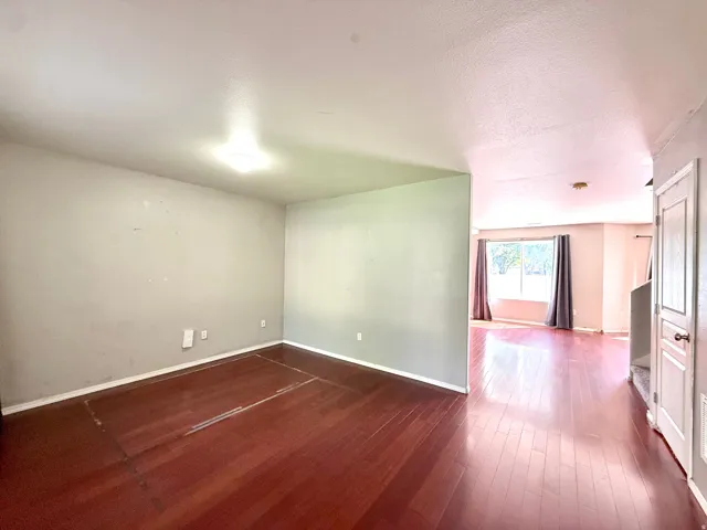 Hardwood-style flooring throughout