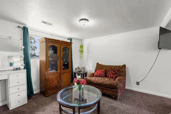 Recessed window with natural light