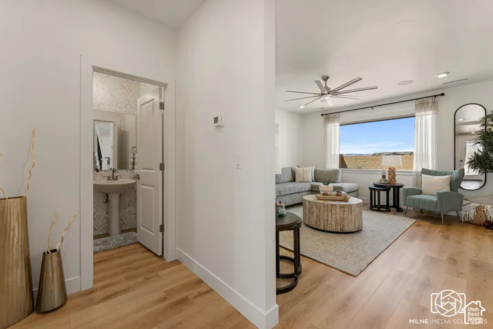 PHOTOS ARE OF A PREVIOUS MODEL HOME featuring the same floor plan and are provided for illustrative purposes only. Colors, finishes, fixtures, and selections may vary. Home will be delivered unfurnished