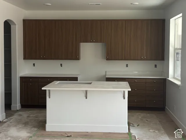 Beautiful cabinets are installed!