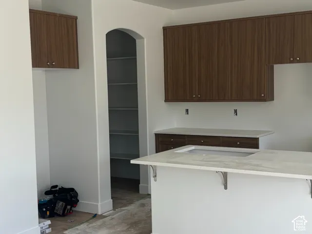 Beautiful cabinets are installed!