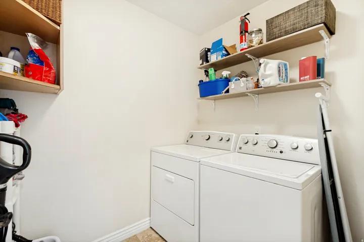 Laundry on the second floor with convenient location to bedrooms!