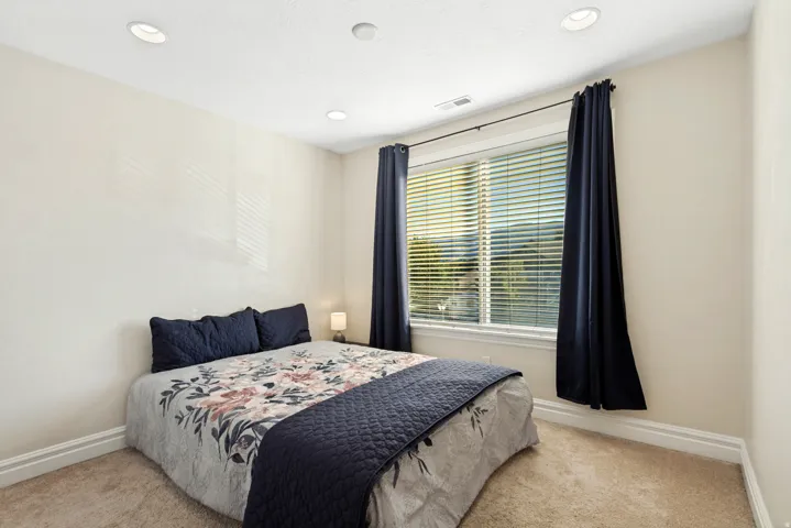 One of four bedrooms upstairs!