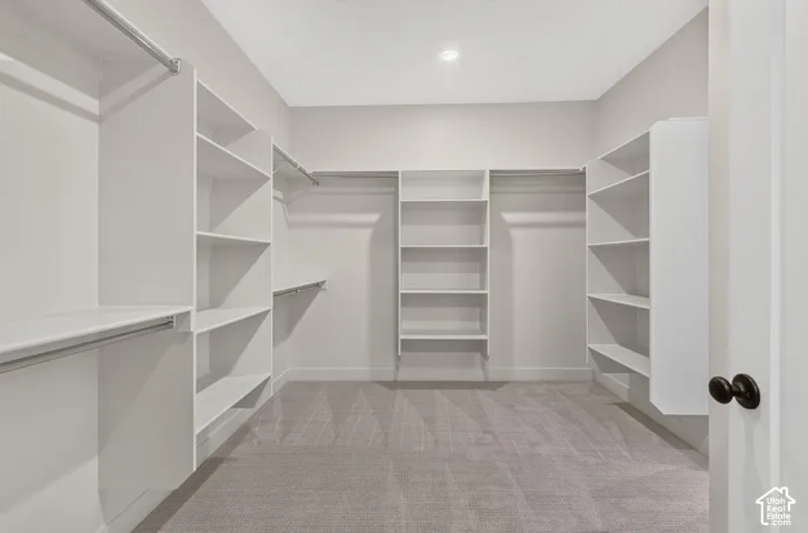Primary closet