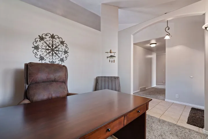 Entry. Formal living room or office.