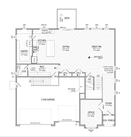 Main Floor Plan