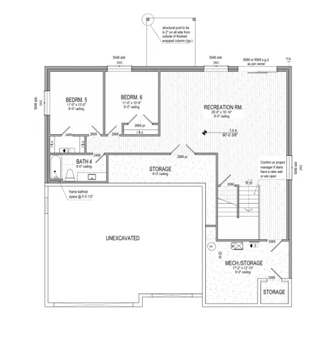Basement Floor Plan