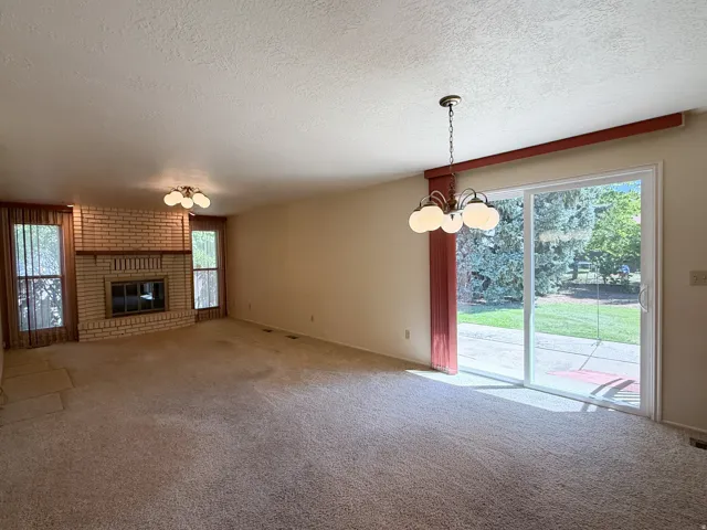 Family Room/Dining Room/Fireplace